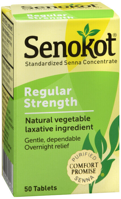 SENOKOT TABLET 50CT