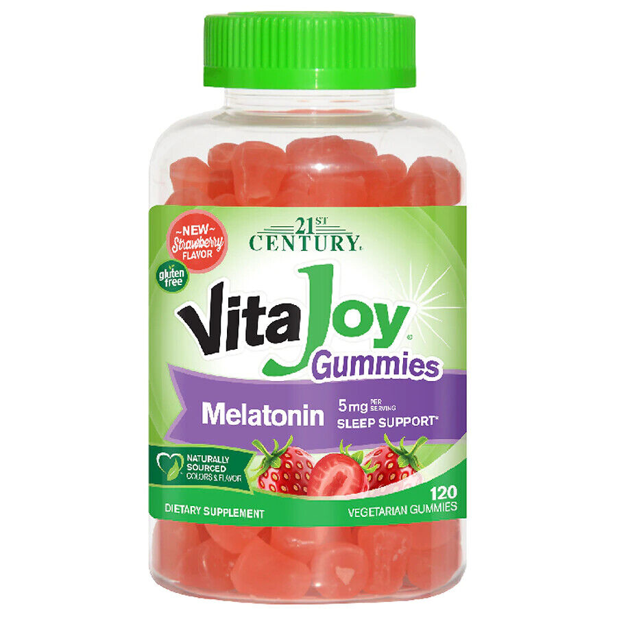 21ST CENTURY VITAJOY MELATONIN 5MG GUMMY 120CT