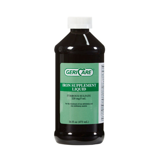 Geri-Care Ferrous Sulfate  Iron 220 mg Strength Liquid 473ml