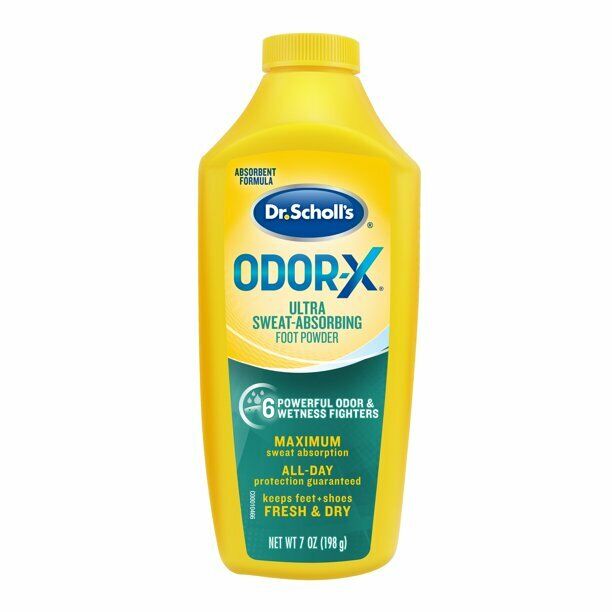 Dr. Scholls ODOR-X Foot Powder 7oz ( 3 pack )