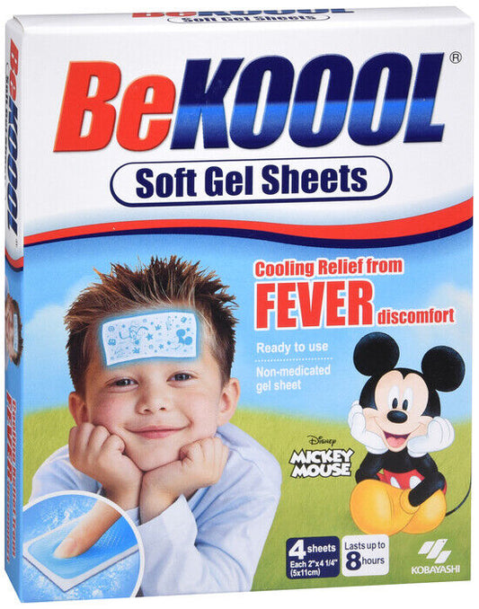 BE KOOOL KIDS GEL SHEET 4CT