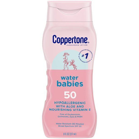 COPPERTONE WATERBABY SPF50 LOTION 8OZ