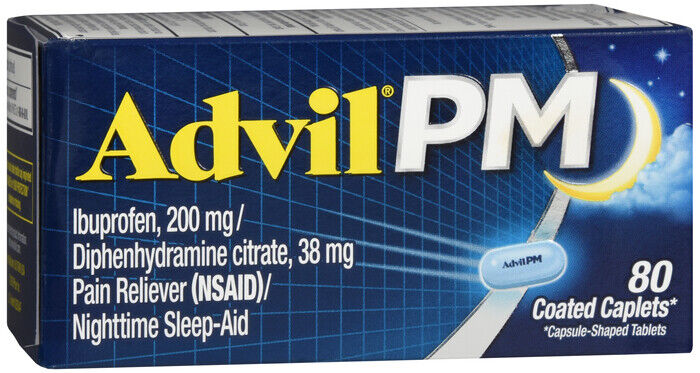 Advil PM Caplets 80ct