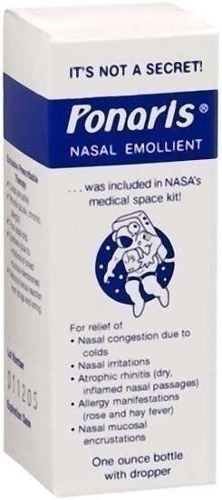 PONARIS NASAL EMOLLIENT 1OZ  x 2 bottles