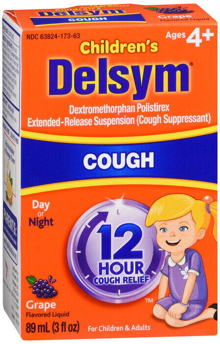 DELSYM CHILD 12 HOUR COUGH GRAPE 3 OZ