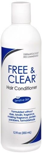 FREE & CLEAR CONDITIONER  12OZ  x  2