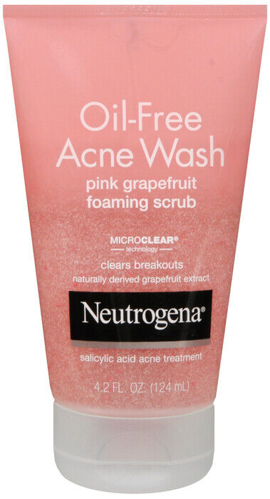 NEUTROGENA ACNE OIL FREE SCRUB REGULAR 4.2OZ