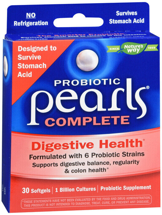 PEARLS COMPLETE PROBIOTIC SOFTGEL 30CT