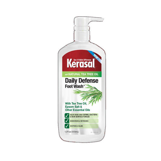 Kerasal Daily Defense Foot Wash - 12 oz