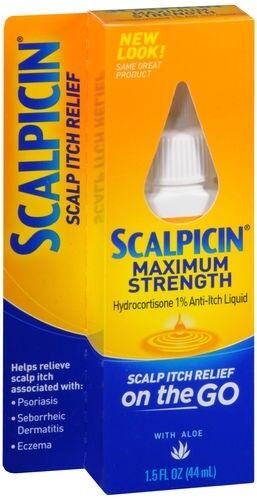 SCALPICIN MAXIMUM STRENGTH  1.5oz  SCALP ITCH RELIEF