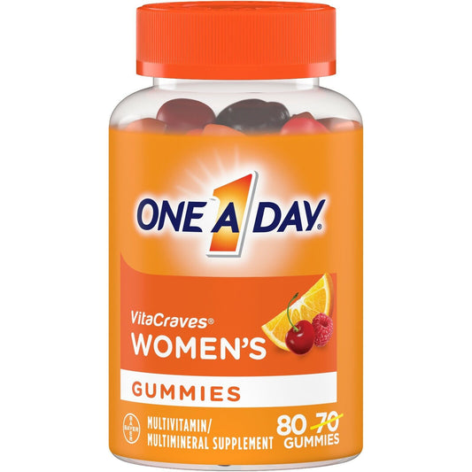 ONE-A-DAY WOMENS VITACRAVES GMY 80CT