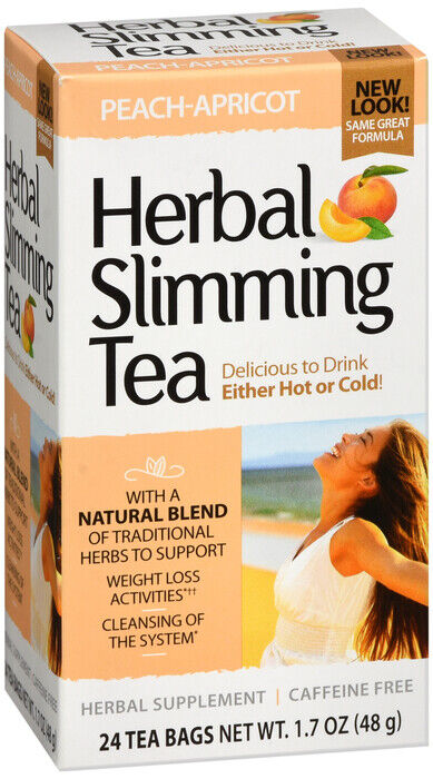 HERBAL SLIMMING TEA PEACH APRICOT 24CT