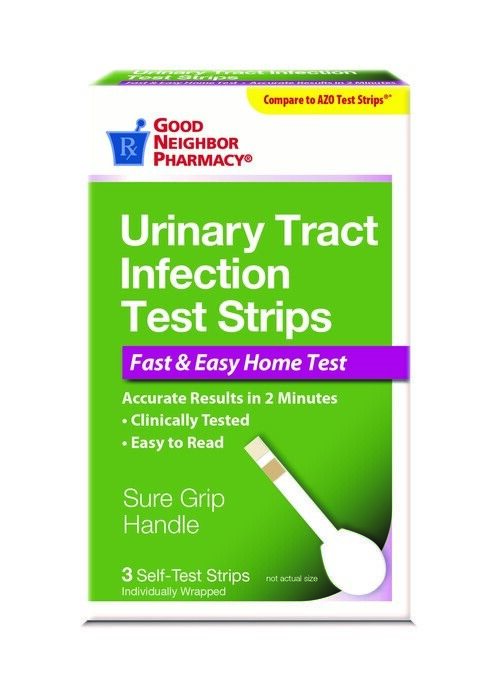 GNP URINARY TRACT INFECTION TEST STRIP 3CT