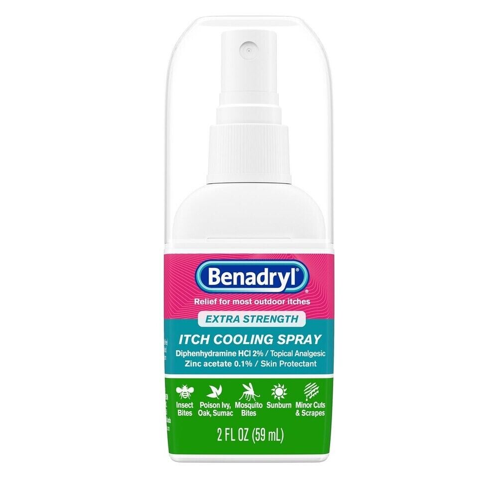 BENADRYL ITCH STOP MAX STRENGTH SPRAY 2OZ