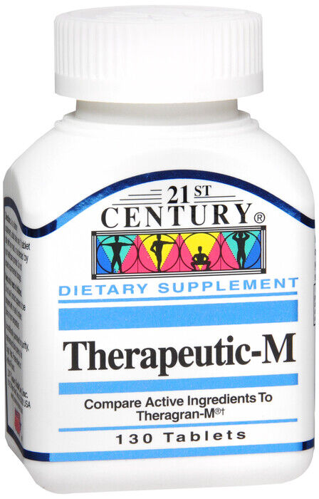 THERAPEUTIC M TAB 130CT 21ST CENTURY