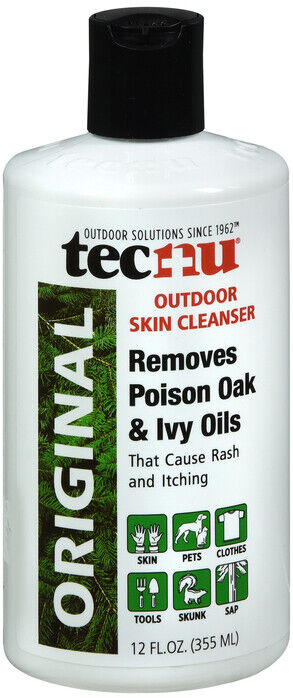 TECNU POISON OAK IVY CLEANSER 12 OZ