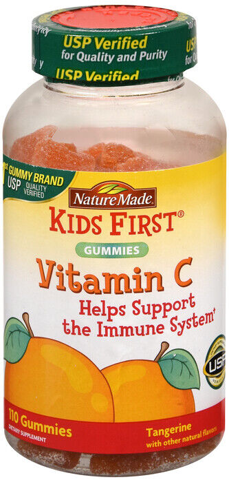 KIDS FIRST VITAMIN C GUMMIES 110CT NATURE MADE