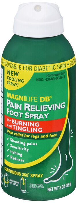 MAGNILIFE DIABETIC PAIN RELIEF FOOT SPRAY 3OZ