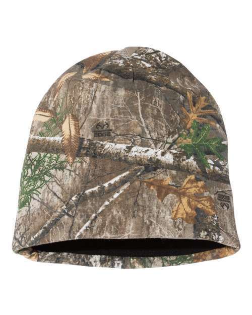 Outdoor Cap Realtree MOSSY OAK Break-Up Knit 8" BLAZE CAMOUFLAGE Beanie CMK405