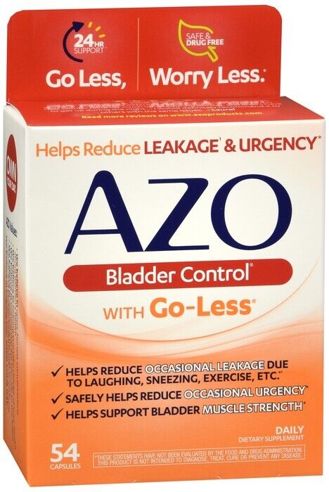 AZO BLADDER CONTROL CAPSULES 54CT