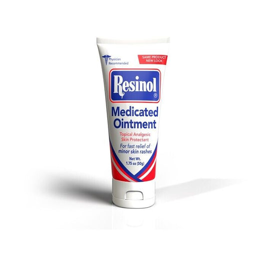 RESINOL MEDICATED OINTMENT TUBE 1.75 OZ resor/calamine/zinc/wh.pet/lan TOPICAL