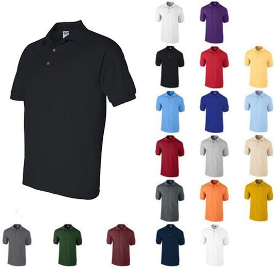 Gildan 8800 DryBlend Mens Polo Shirt Jersey T-Shirt All Colors  Uniform