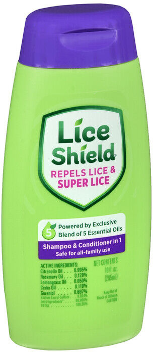 LICE SHIELD 2IN1 SHAMPOO CONDITIONER 10 OZ