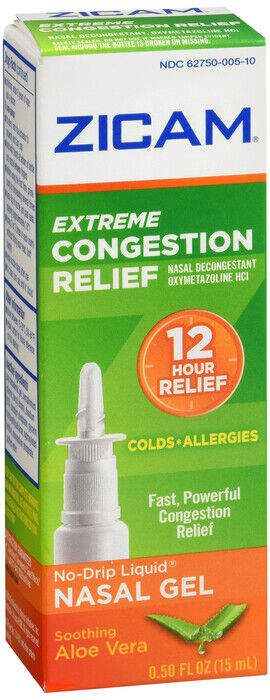 Zicam Gel Xtreme Congestion 0.5oz