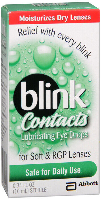 BLINK CONTACTS LUBRICATING EYE DROPS 10ML