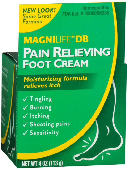 MAGNILIFE DIABETIC FOOT PAIN CREAM 4oz