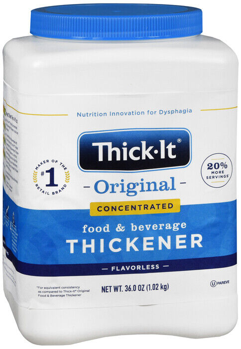 THICK-IT CONCENTRATED THICKENER 36OZ   starch ORAL POWDER