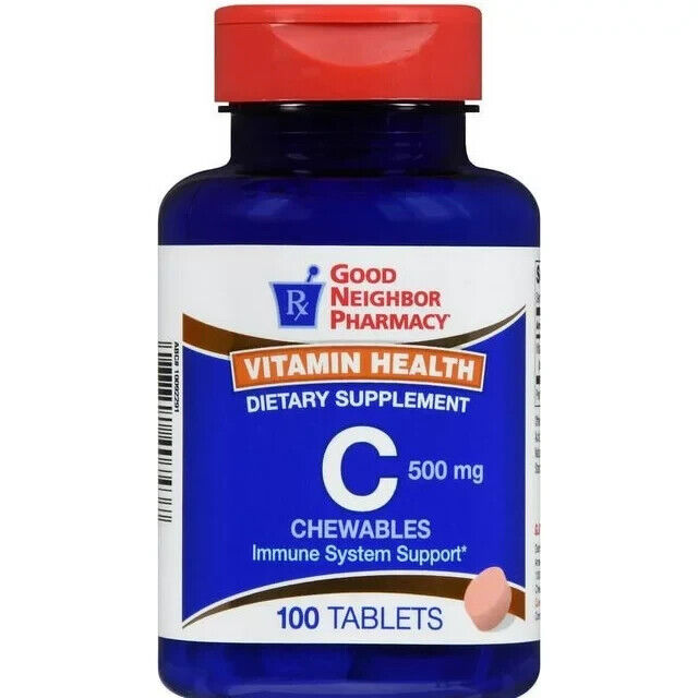 Good Neighbor Pharmacy Vitamin C 500mg Tablets 100ct ascorbic acid ORAL TABLET