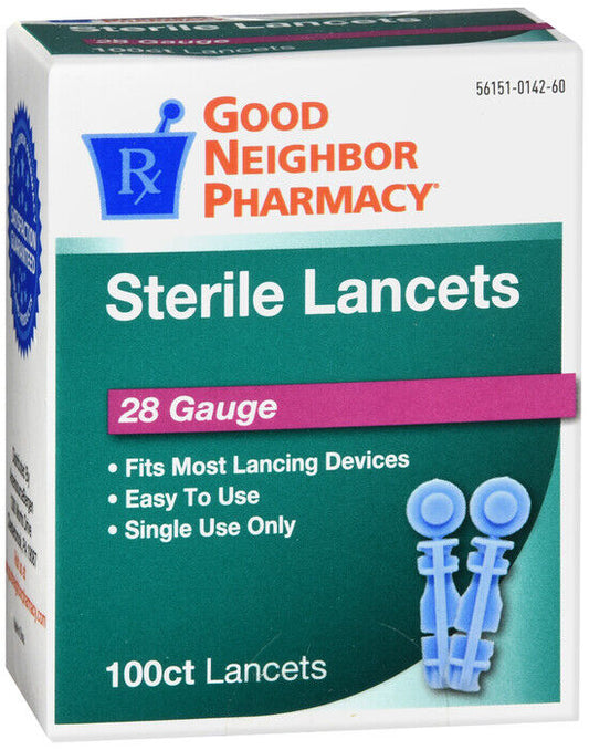 GNP LANCETS 28G 100CT   X 2 BOXES