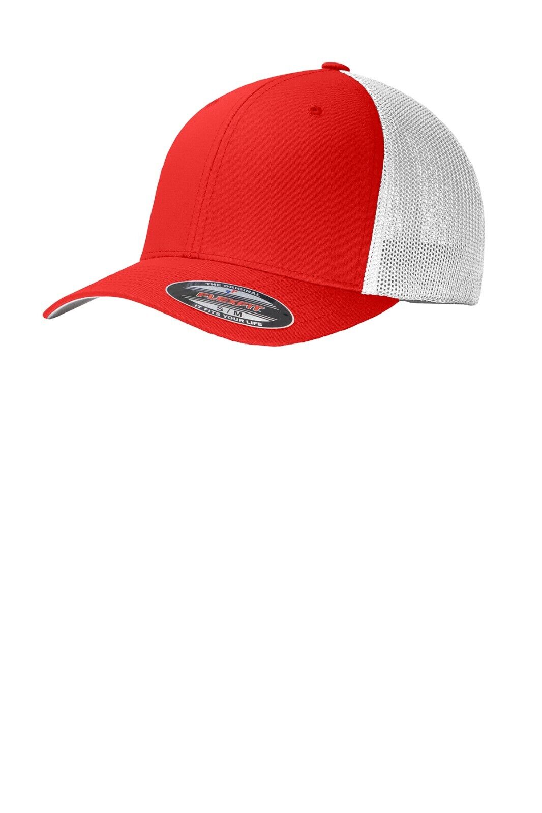 C812 Port Authority Flexfit Mesh Back Cap  FREE WORLDWIDE SHIPPING