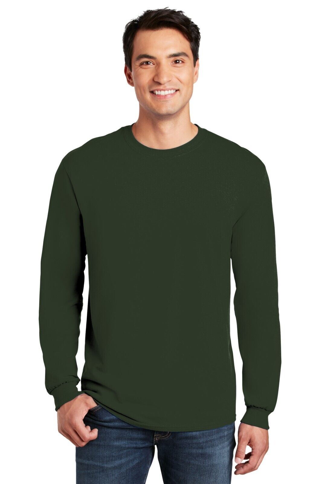 5400 Gildan - Heavy Cotton 100% Cotton Long Sleeve T-Shirt