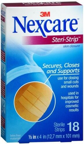 NEXCARE STERI STRIP CLOSURE 1/2X4 18 COUNT