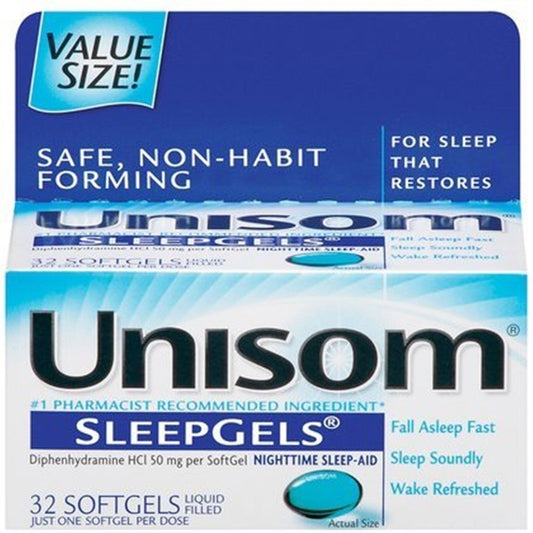 Unisom Maximum Strength Sleepgels, 32 count