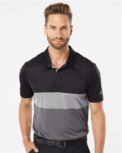 ADIDAS GOLF  A236 - Merch Block Polo Sizes S-4XL Climalite Sport dri-fit Shirt