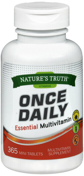 MULTIVITAMIN ONCE DAILY ESSENTIAL TAB 365CT NATURE'S TRUTH