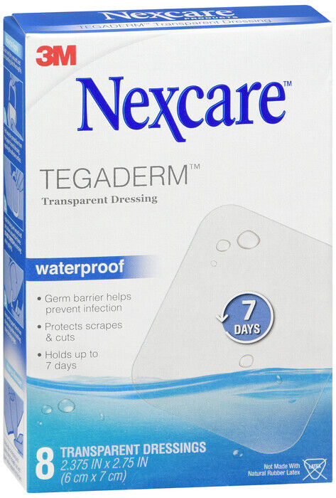 NEXCARE TEGADERM 2-3/8"X2-3/4" 8CT