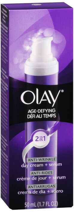 OLAY AGE DEFY 2IN1 SERUM CREAM 1.7OZ