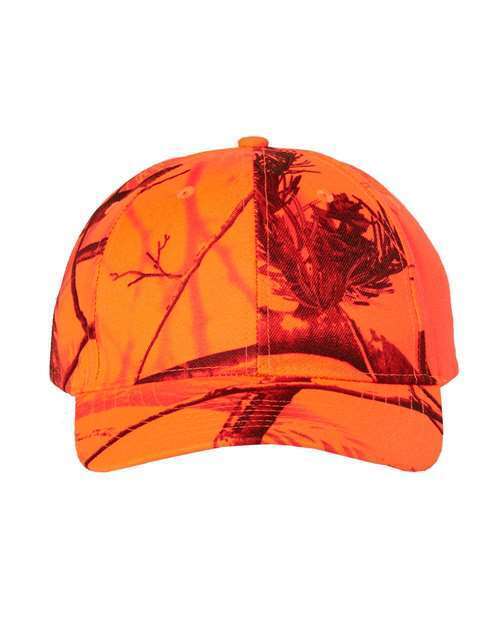 Kati Cap  SN200 Realtree AP Snow Mossy Oak Break Up Blaze Camo Baseball Hat