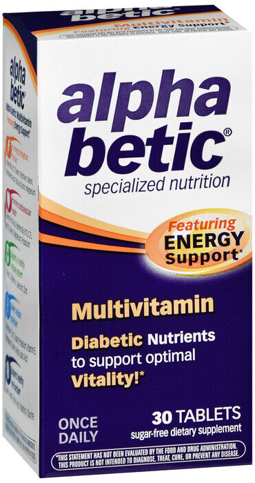 ALPHA BETIC MULTIVITAMIN TABLET 30CT