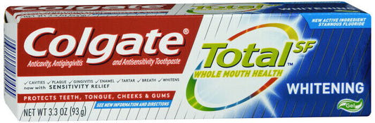 COLGATE TOTAL PLUS WHITNG GEL T/P 3.3OZ