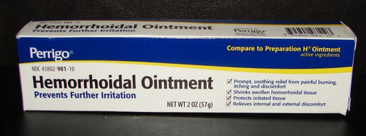 Hemorrhoidal Ointment 2oz BY PERRIGO FOR HEMORROIDS