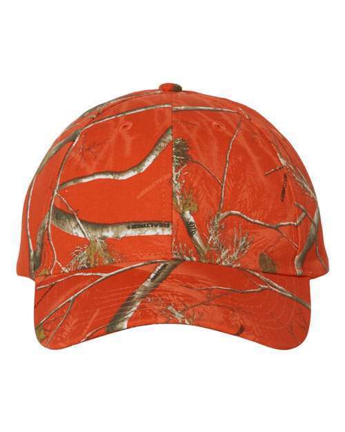 Kati Cap  SN200 Realtree AP Snow Mossy Oak Break Up Blaze Camo Baseball Hat