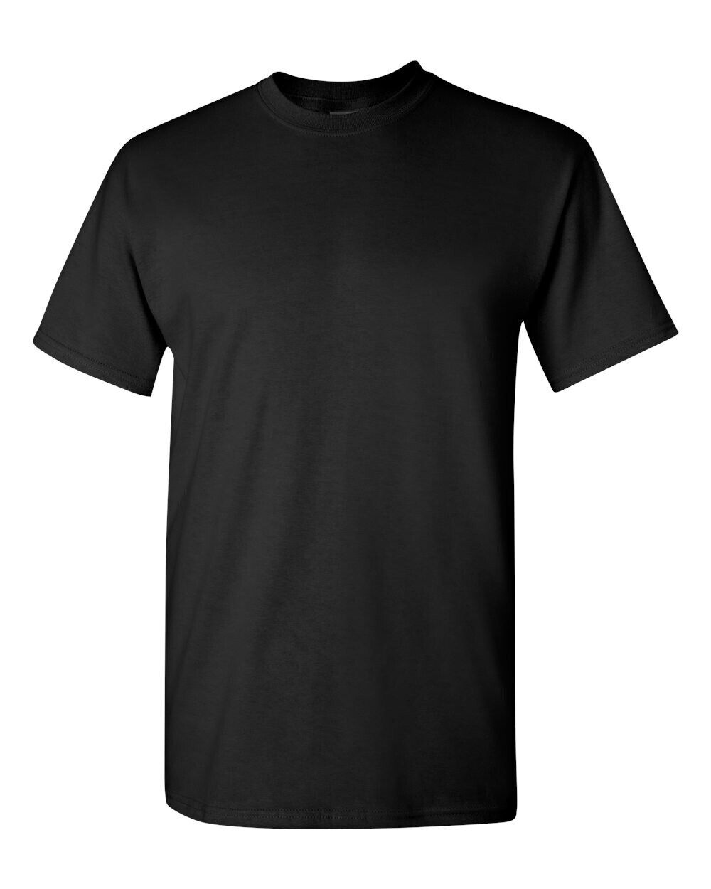 Gildan - Heavy Cotton T-Shirt - BLACK  MEDIUM    *B