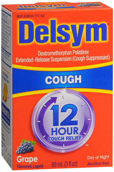 DELSYM 12 HOUR COUGH GRAPE 3 OZ