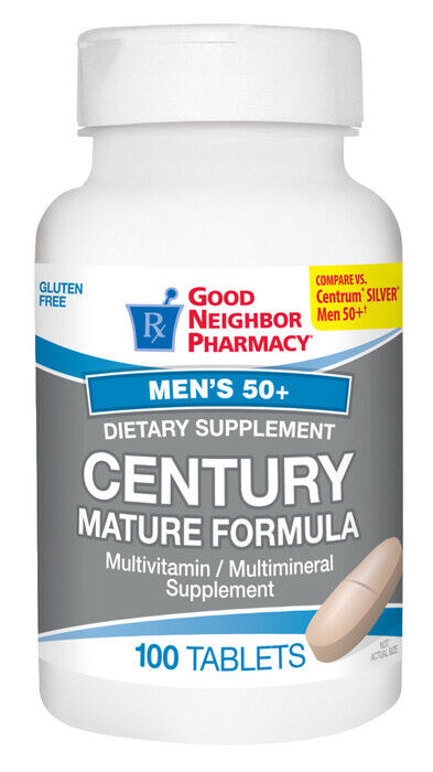 GNP CENTURY MATURE MEN 50+ TABLET 100CT