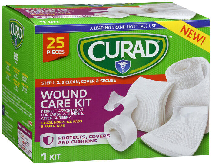 CURAD WOUND CARE KIT 25PC